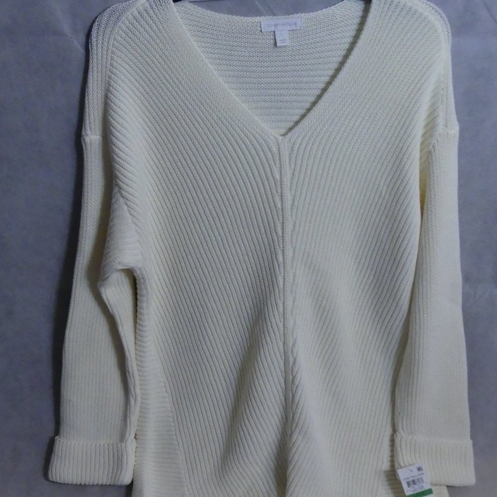 Charter Club Textured V-Neck Sweater